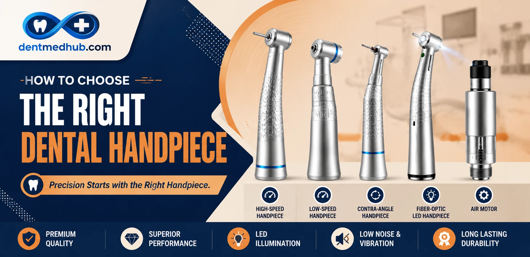 How to Choose the Right Dental Handpiece: Complete Buying Guide