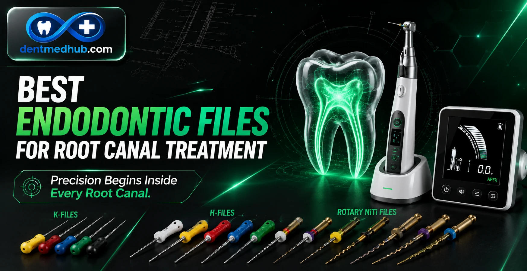 Best Endodontic Files for Root Canal Treatment