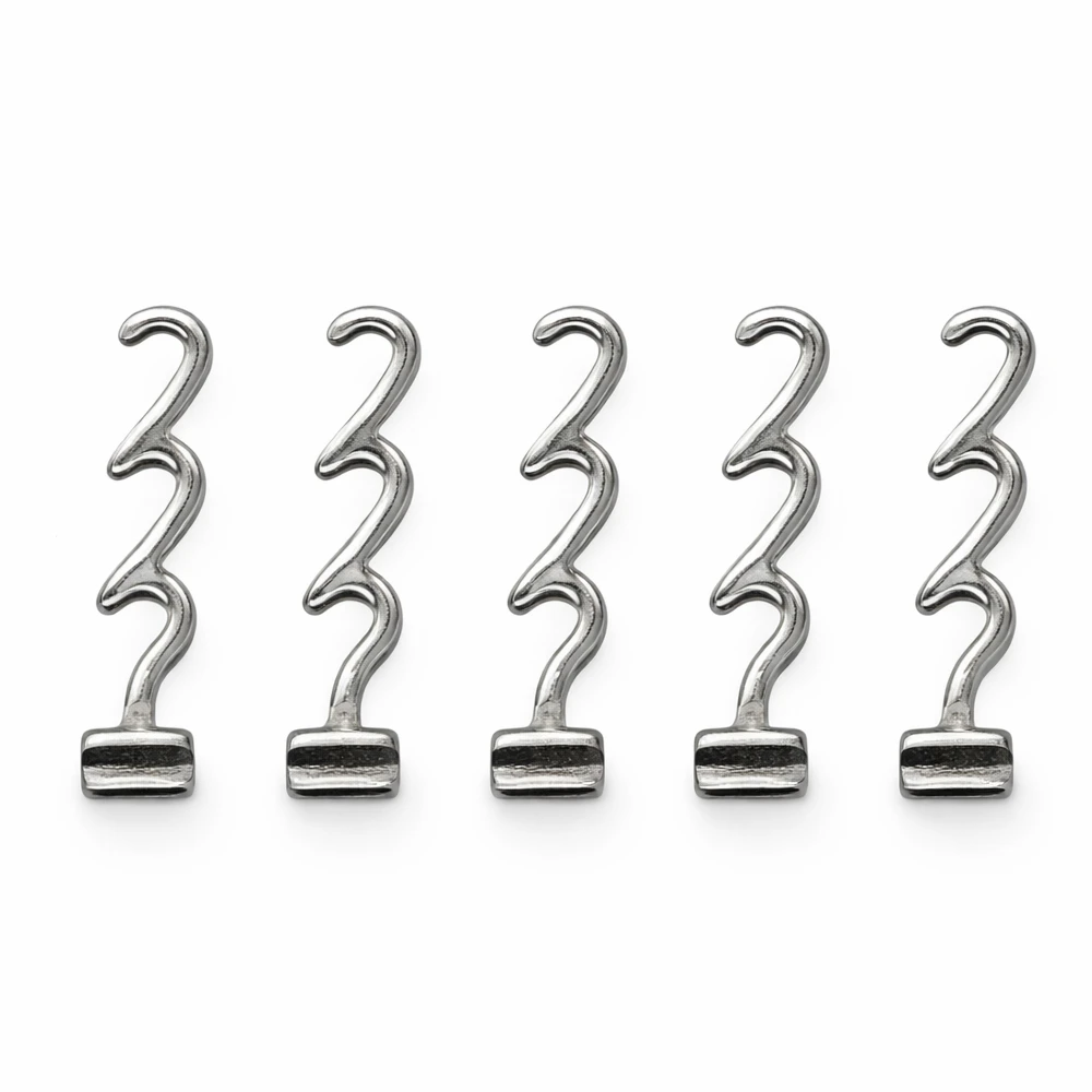 OSL Spiral Crimpable Hook 0.022 - Right (Pack Of 10) 