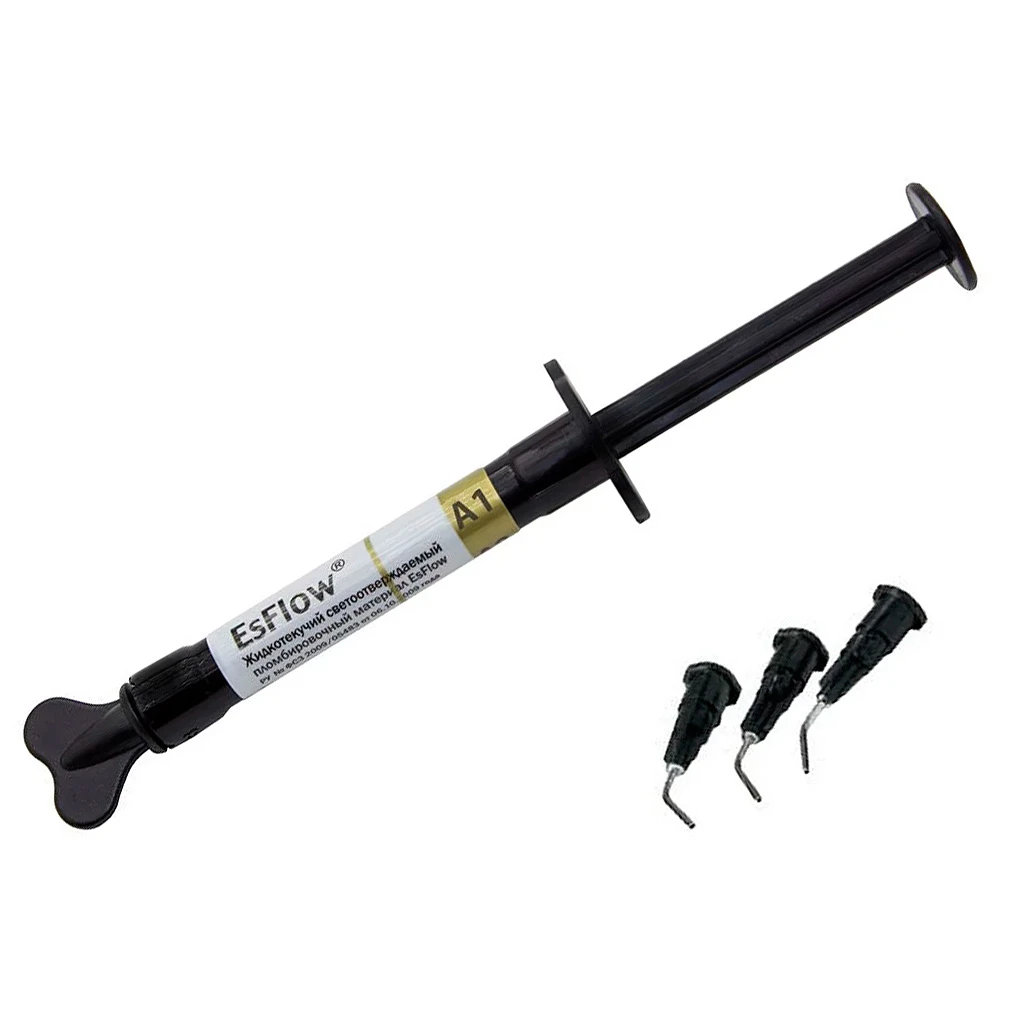 Spident EsFlow Light-Cured Flowable Composite Resin Syringe Shade A1 