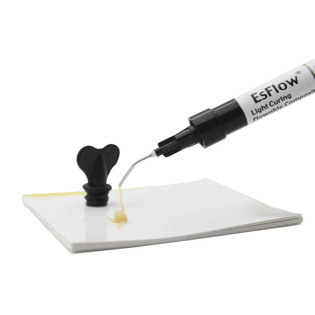 Spident EsFlow Light-Cured Flowable Composite Resin Syringe Shade B2 