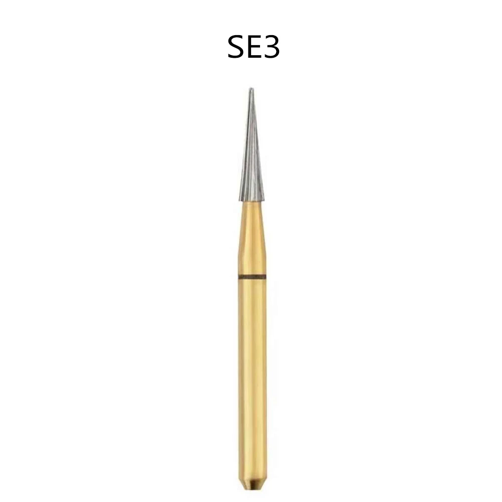 SS White Safe End Trimming  Finishing Bur SE3-10 (Pack of 10) 