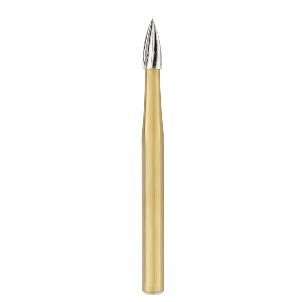SS White Flame Finishing Bur-12 Blades 7104 (Pack Of 5) 