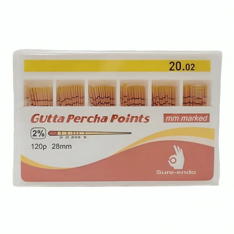 Sure Endo Gutta Percha Points 2 - 20 
