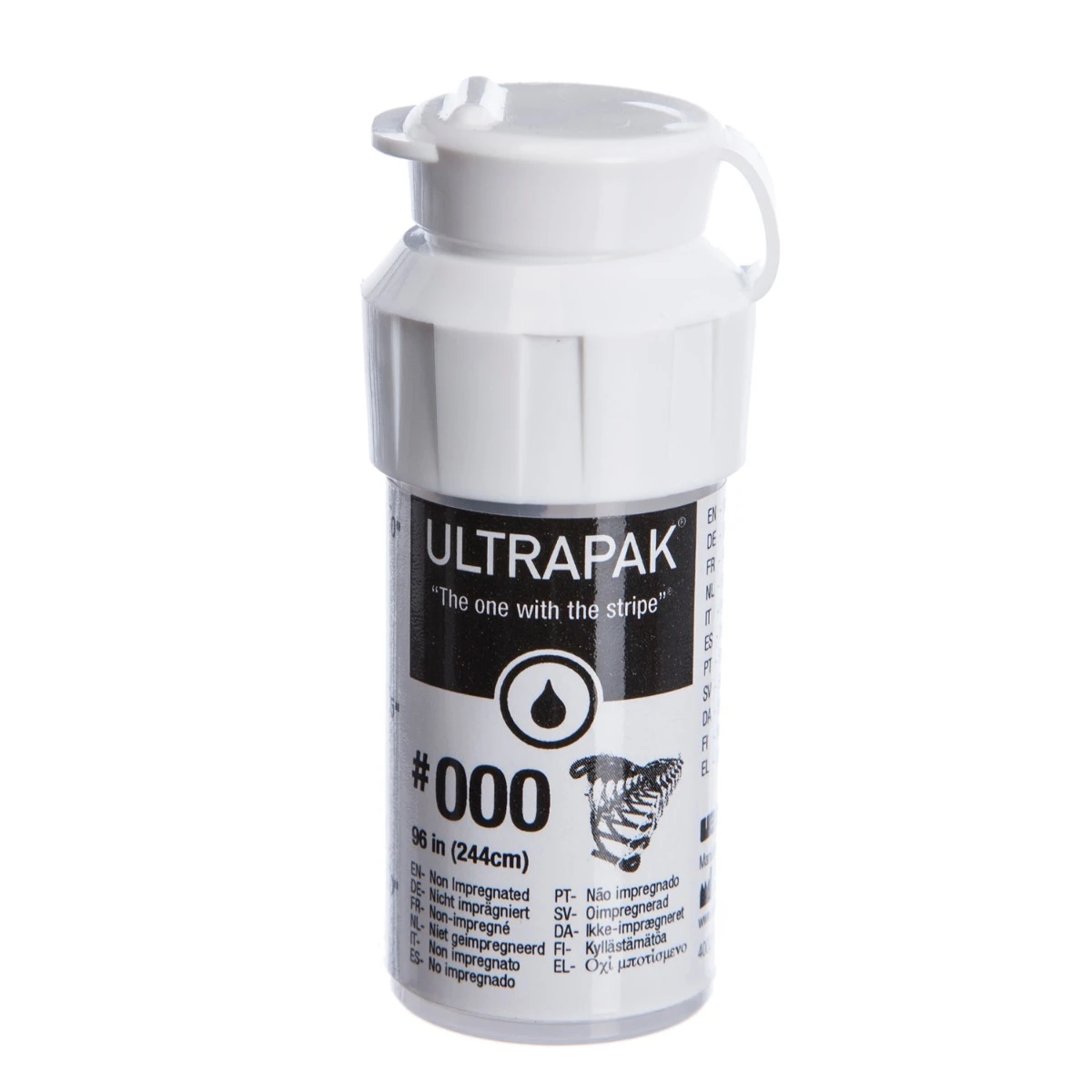 Ultradent Ultrapak Cord 000 (Black and Purple) (137) 