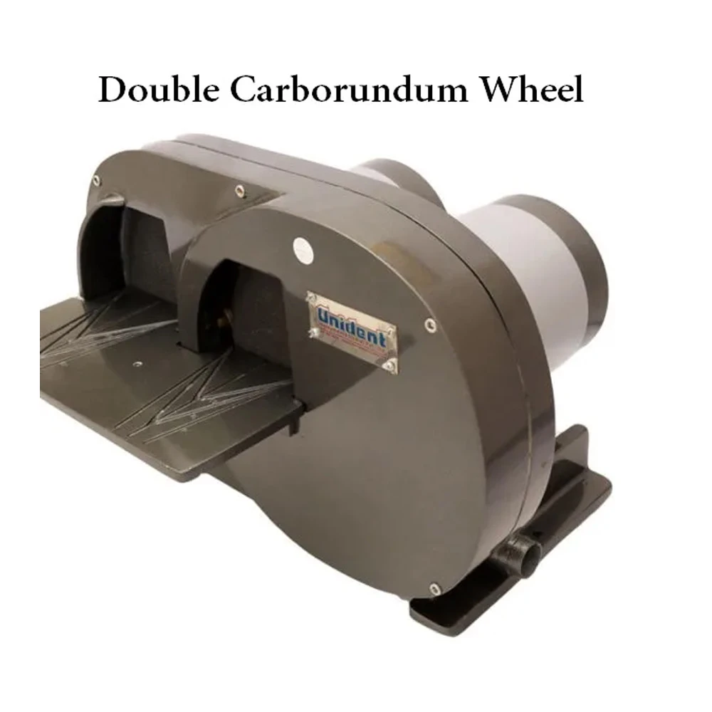 Unident Dental Double Disc Model Trimmer M-6001 (Double Carborundum Wheel) 