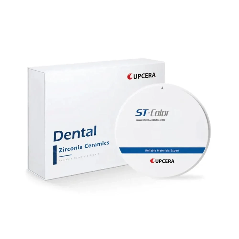 Upcera Dental Zirconia Blanks ST Pre-Shaded/ST Color A3 Shade- D98-14mm 