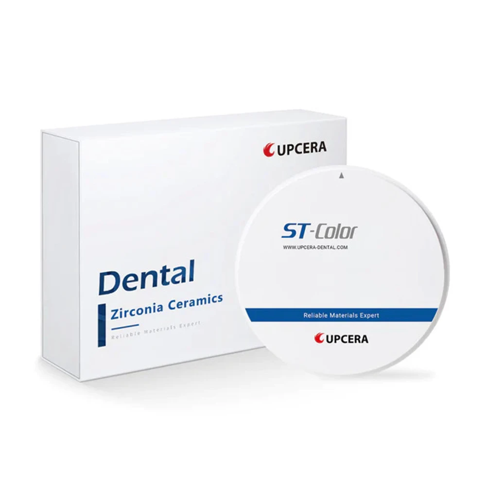 Upcera Dental Zirconia Blanks ST Pre-Shaded/ST Color B1 Shade- D98-20mm 