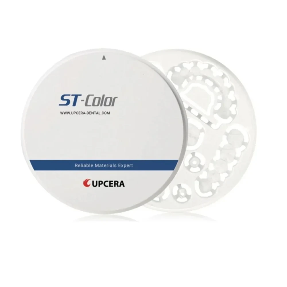 Upcera Dental Zirconia Blanks ST Pre-Shaded/ST Color A3.5 Shade- D98-14mm 