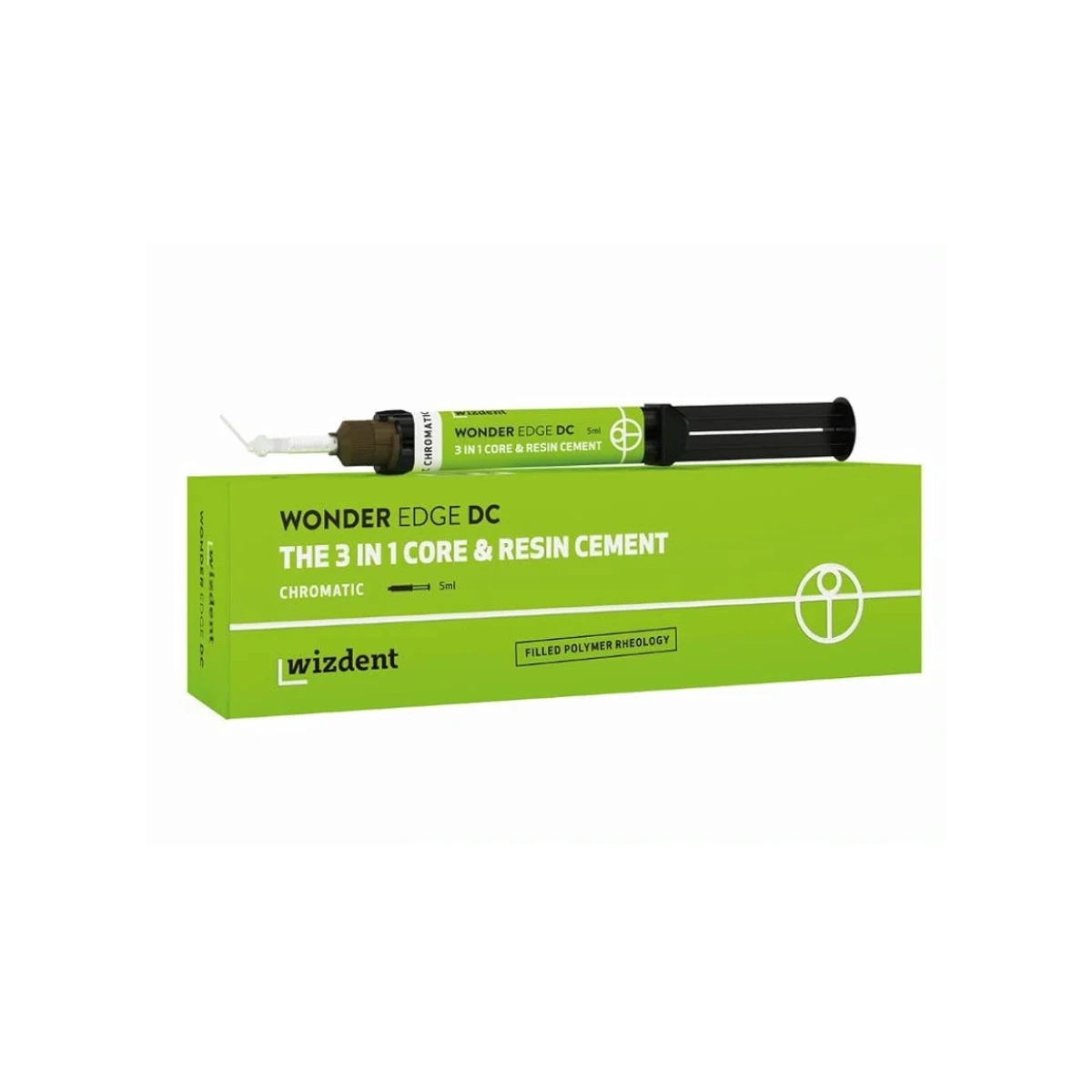 Wizdent Wonder Edge DC Core  Resin Cement Refill - Chromatic