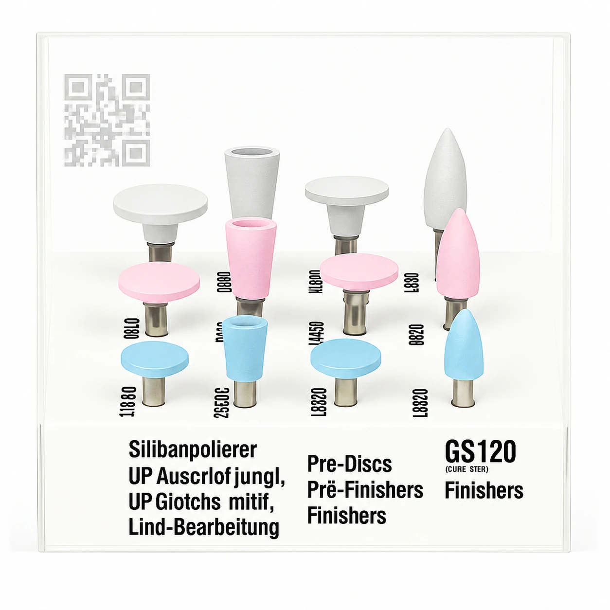 Youdent Composite Polishing Kit Assorted RA (GS090)