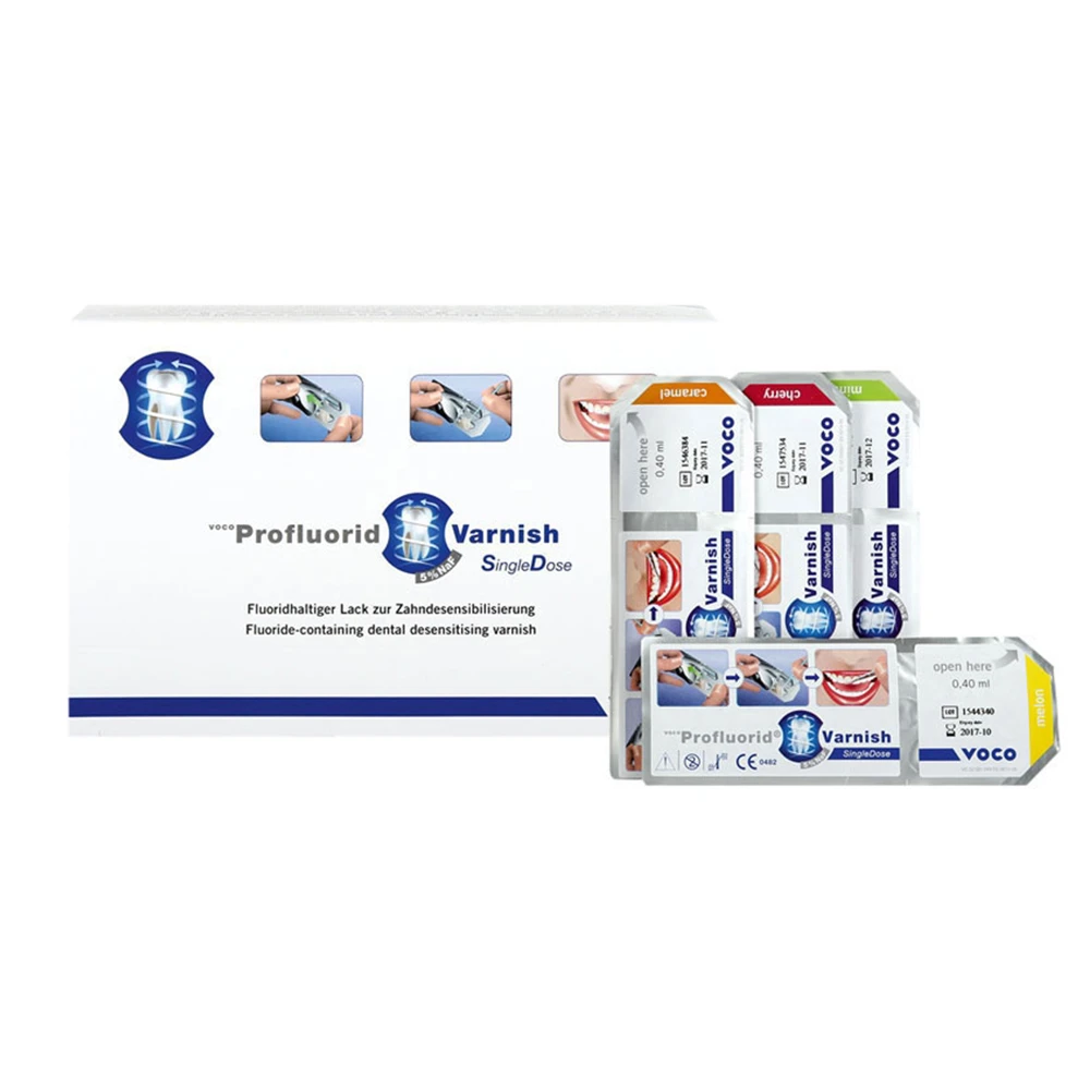 Voco Profluorid Varnish - Single Dose 5 x 0.40ml Mixed 