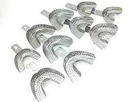 Trays Dentulous Non  Perforated Set of 10 