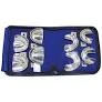 Trays Edentulous Non  Perforated Set of 8 