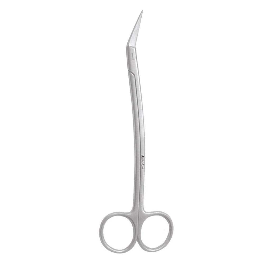 GDC Scissors Locklin - Curved Handle (16cm) (S11) 