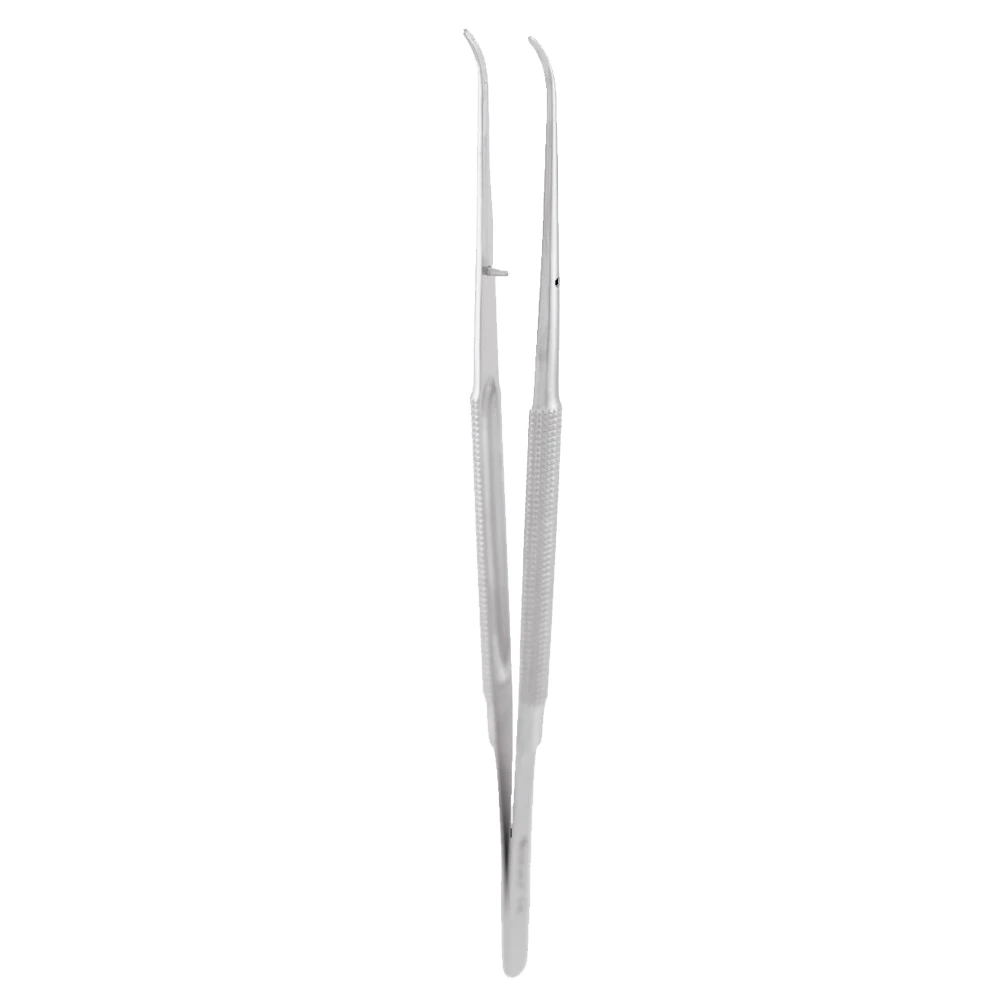 Micro Tissue Forceps Curved 18cm TPSLCOCMN