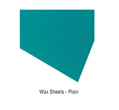 Dentaurum Wax Sheets Plain 0.40mm 15/pk - 114-440-00