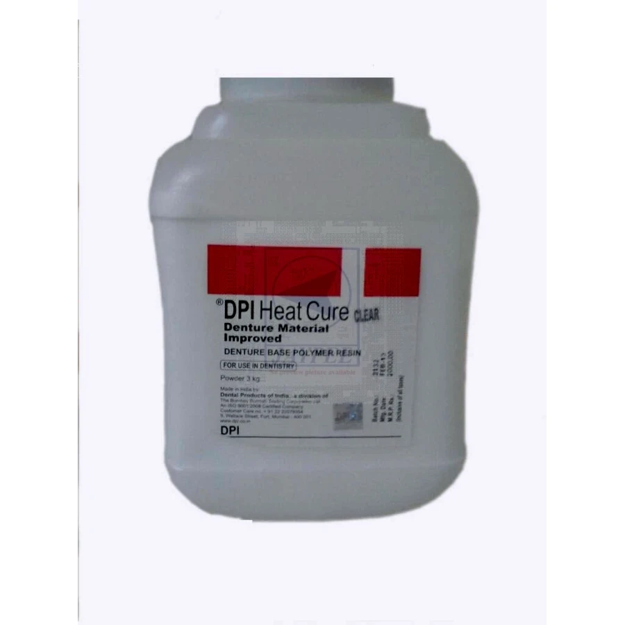 Powder 3 Kg Jar - Clear