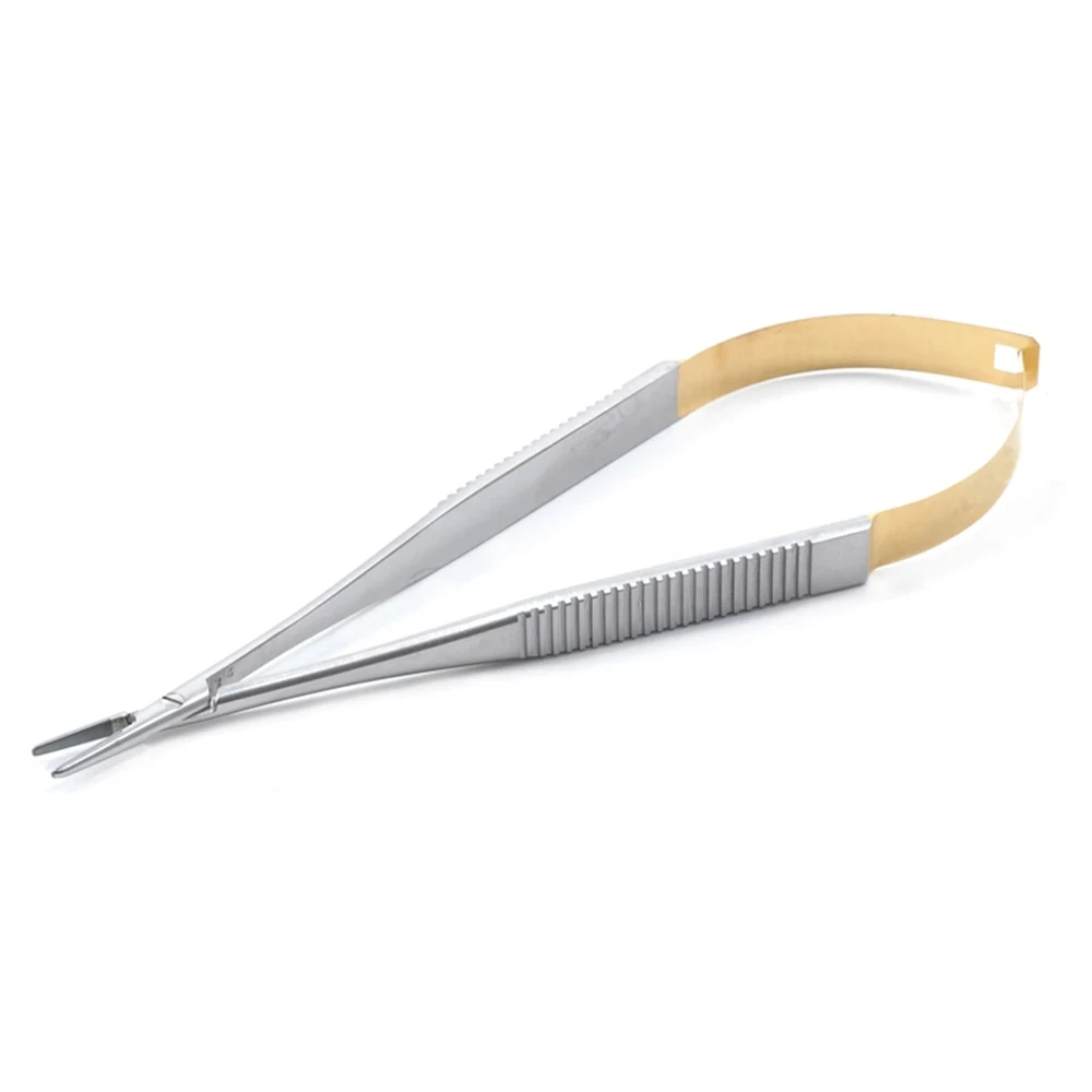  Micro Castroviejo Needle Holder Straight Tc - 14cm (Nh5020)