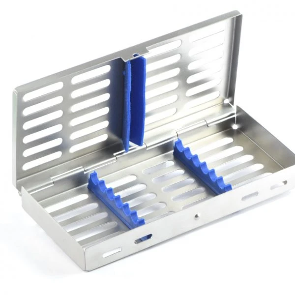 Ss 304 Sterilizing Cassettes With Silicon Inserts - 6 Instrument