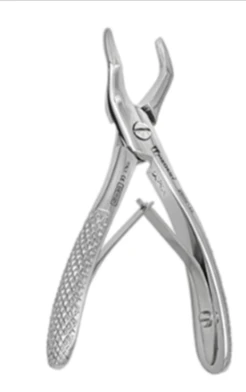Lower Centrals And Roots Extraction Forceps With Springs (2600/122)