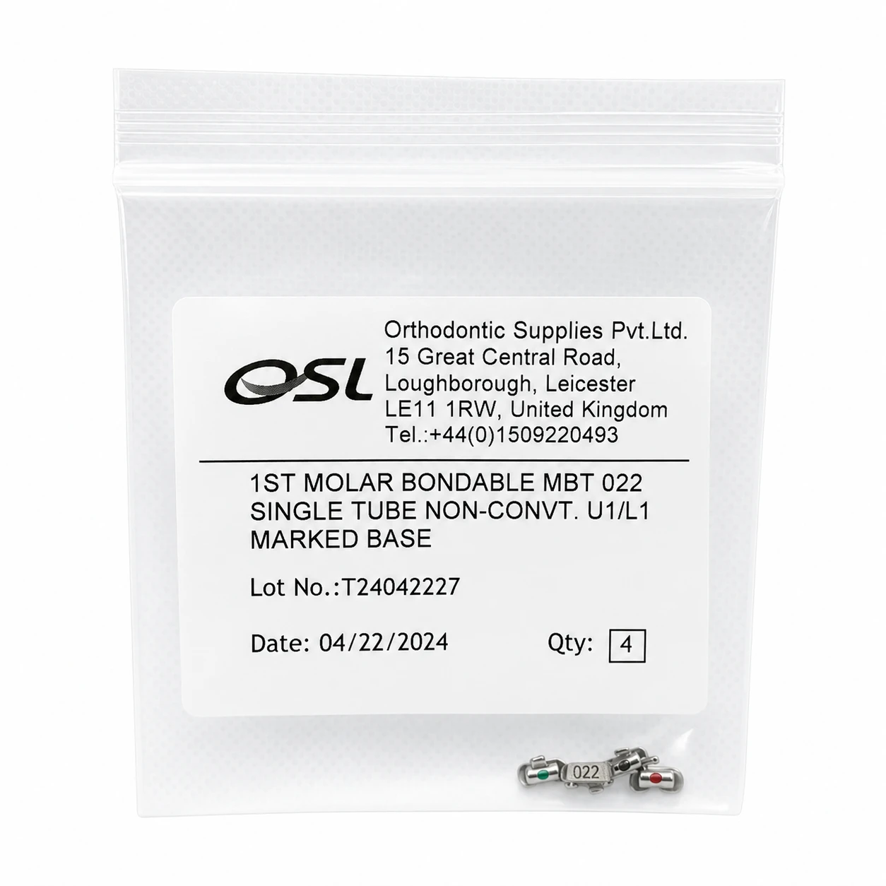 U1/L1 (Pack Of 4)