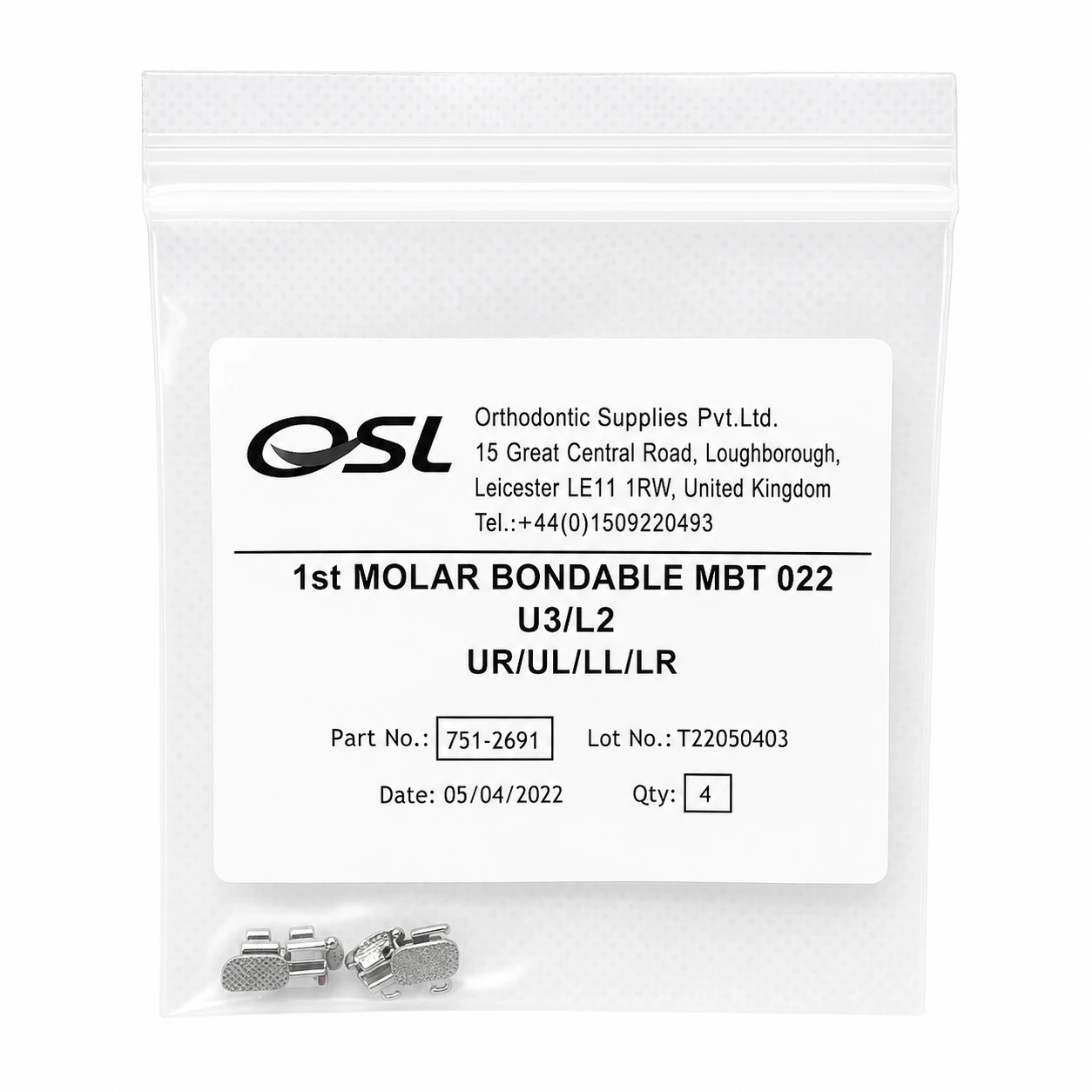  U3/L2 (Pack Of 4)