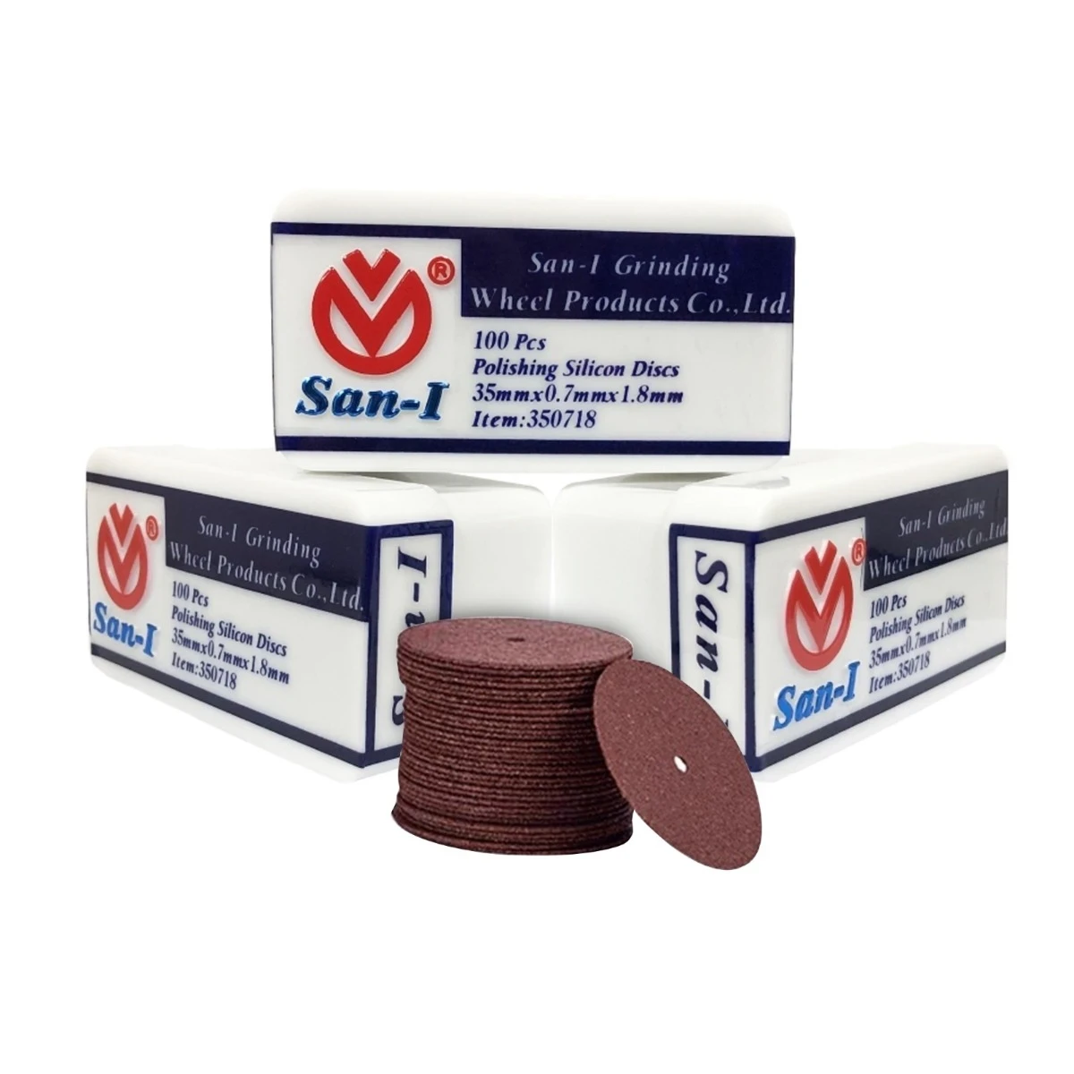 Aluminium Oxide Grinding Discs for Metal Ø31.8 x 2.20 x 2.0mm (100pcs)