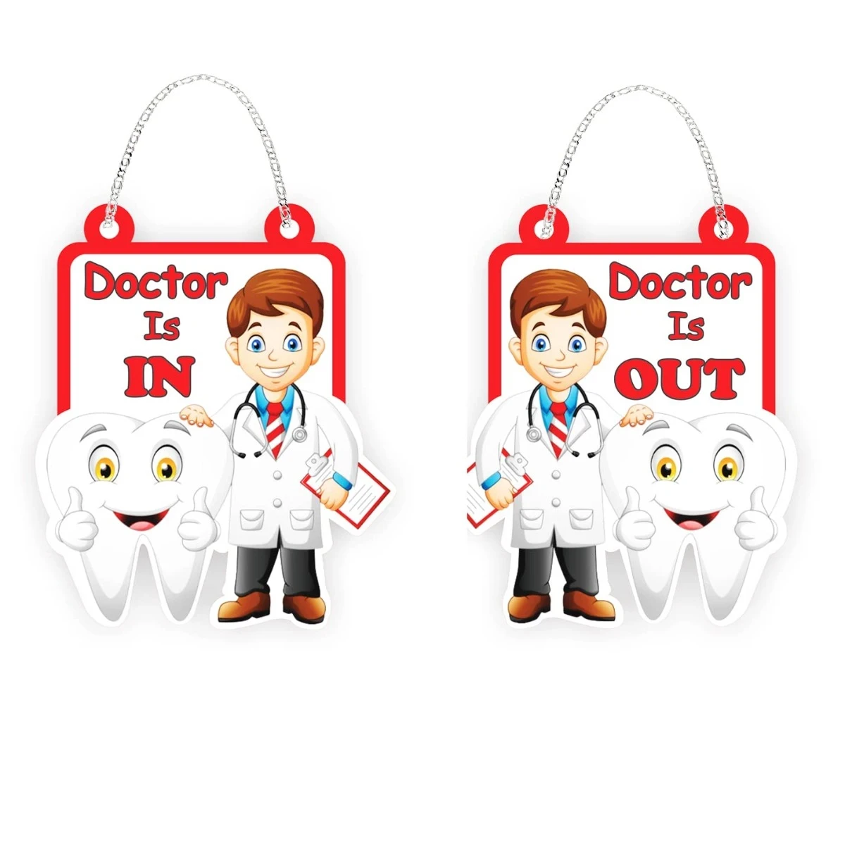 Doctor is In/Out Dental Hanger DH002 