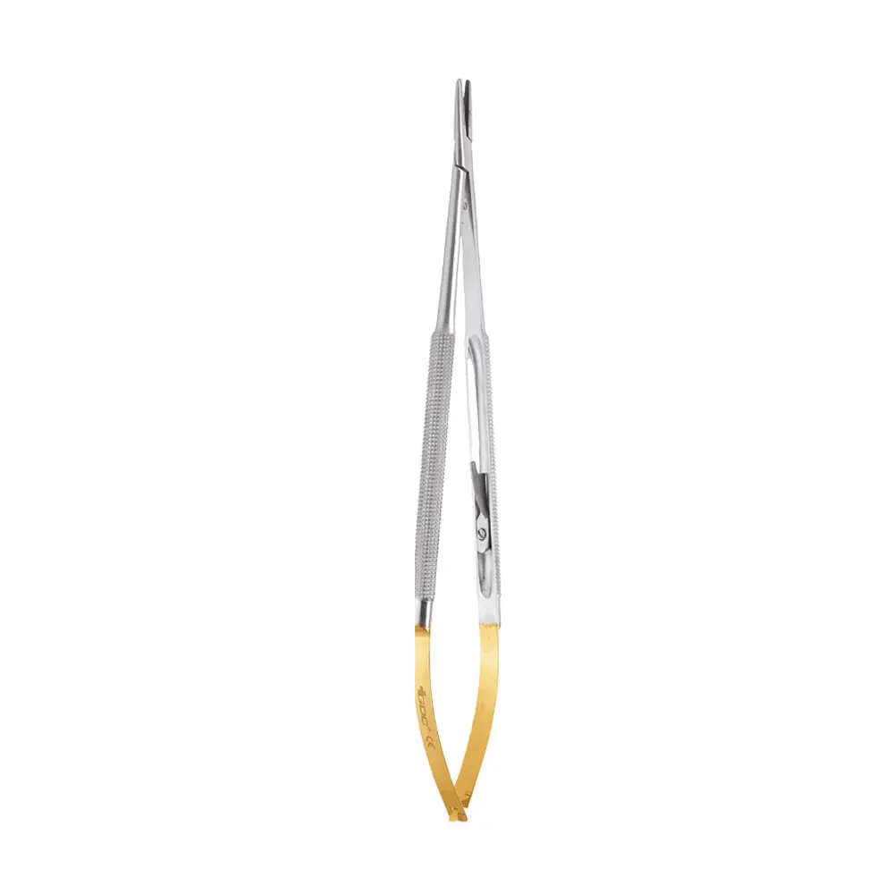 GDC MICRO CASTROVIEJO NEEDLE HOLDER TC STRAIGHT 18CM NH5024R