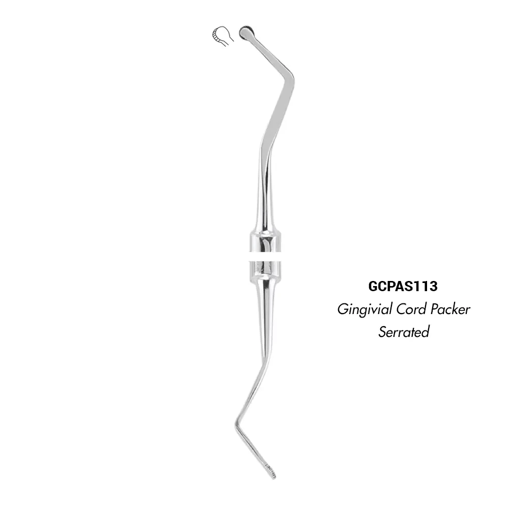 GDC Gingivial Cord Packer Serrated #3 (Gcpas113)