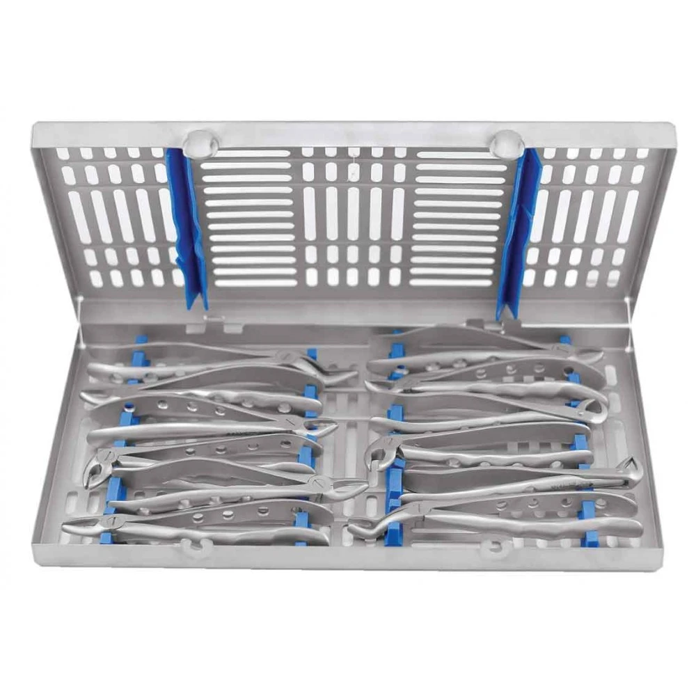 GDC Extraction Forceps S/12 With Cassette Instruments Kit (EFPWC12)