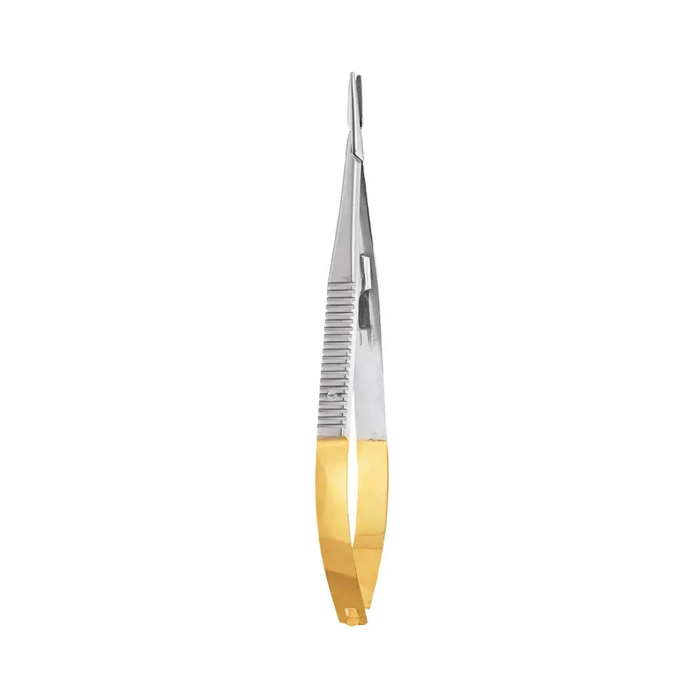 GDC Micro Castroviejo Needle Holder Straight Tc - 14cm (Nh5020)