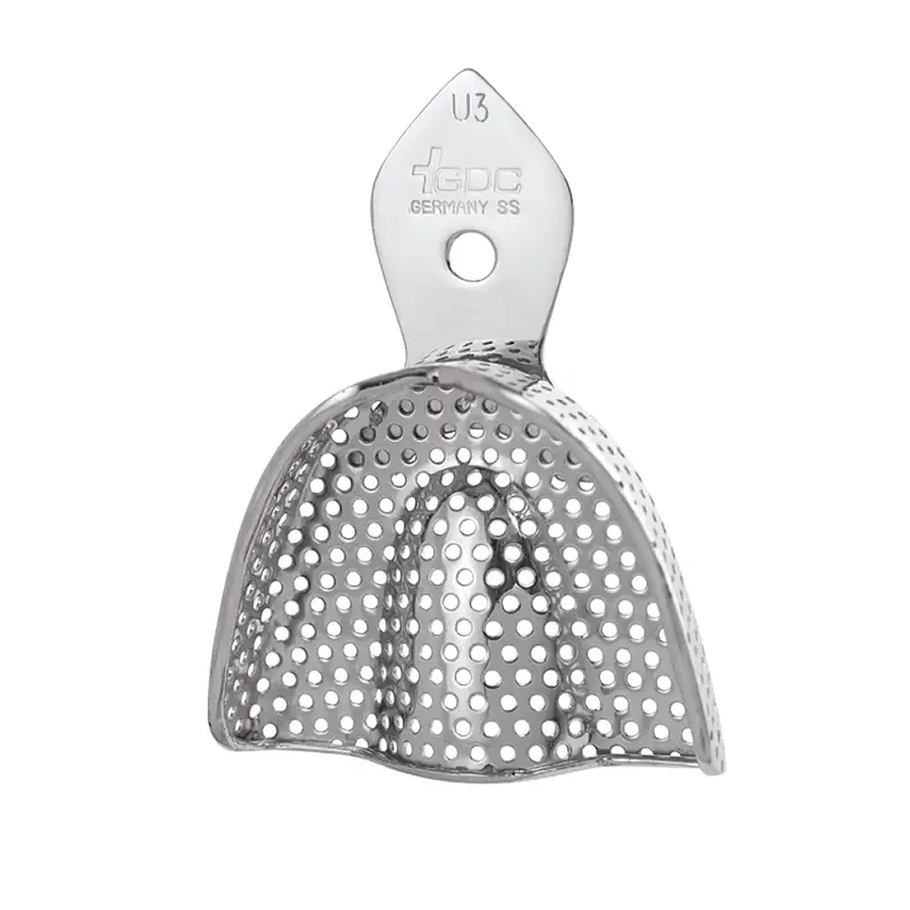GDC Dentulous Perforated Impression Trays Upper # 3 (ITRLDPU3)