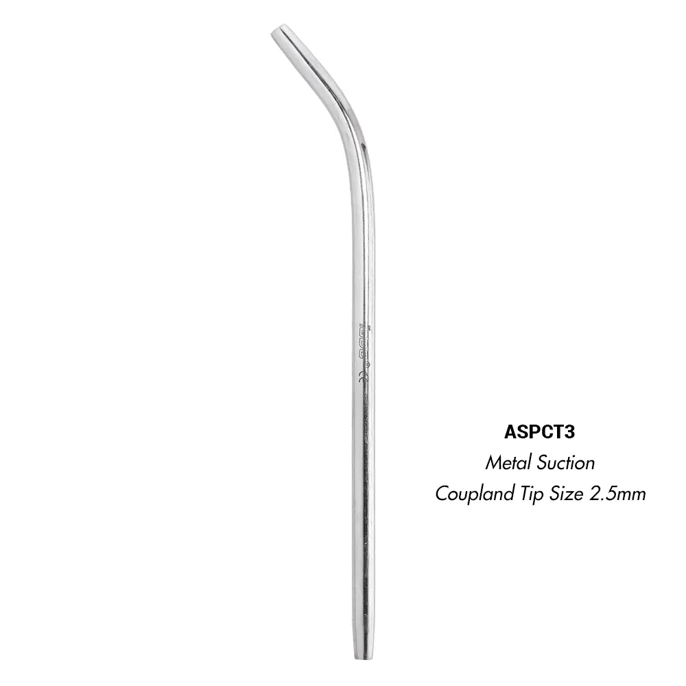 GDC Metal Suction Coupland Tip (2.5mm) (Aspct3)