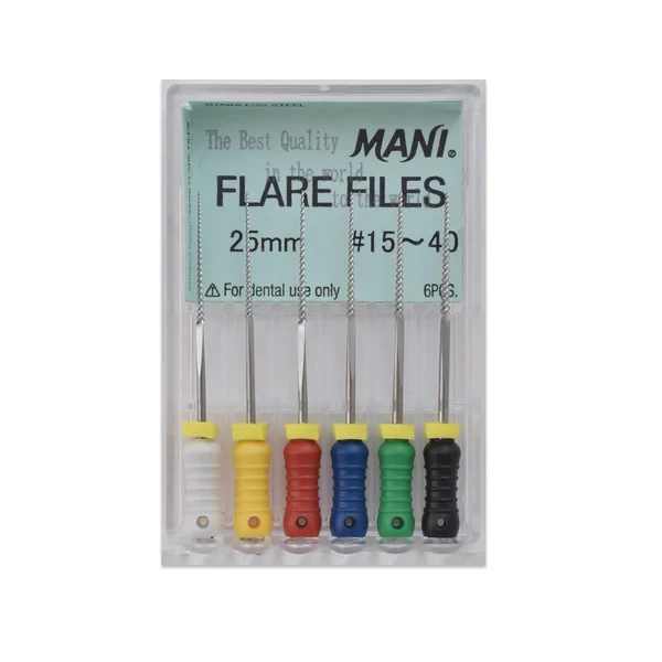 Mani Flare File 25Mm #15-40