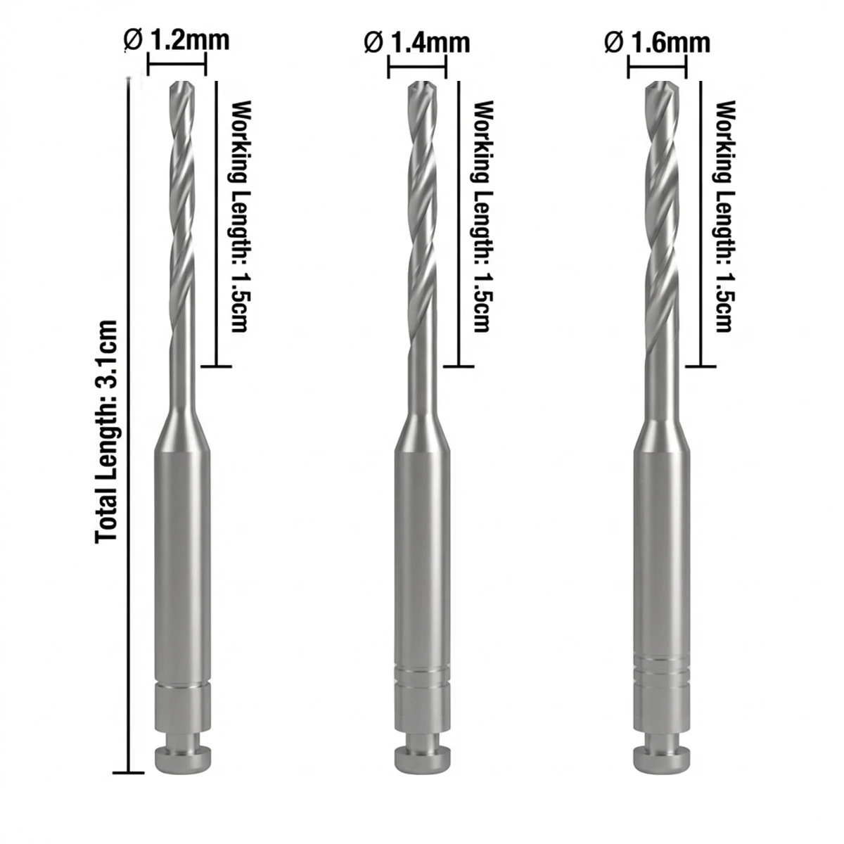 Dental Fiber Post Drills