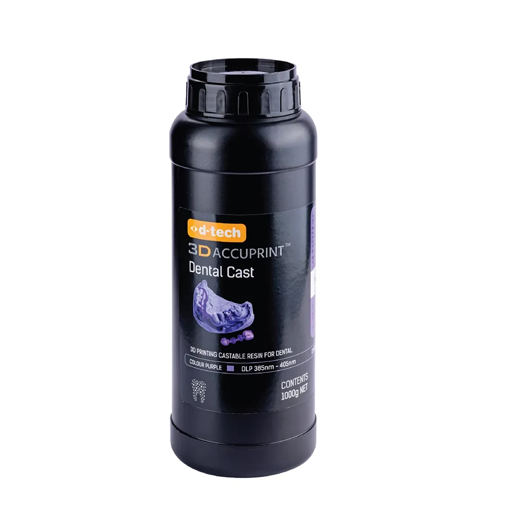 D-Tech 3D Accuprint Dental Cast Dental 3D Printing Resin