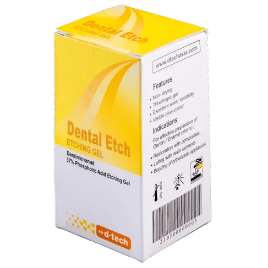 D-Tech Dental Etch Etching Gel (Dropper Pack)