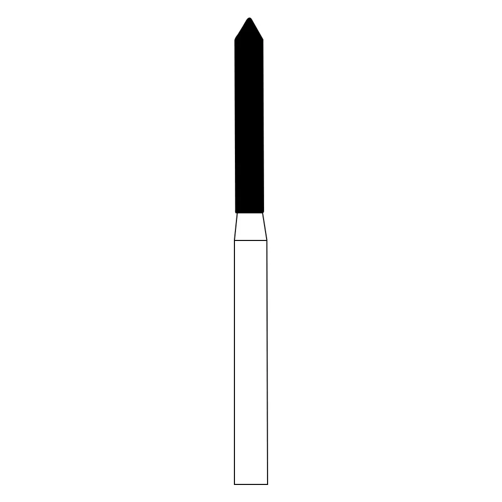Frank Dental Straight Pointed End FG Diamond Burs SP- Series