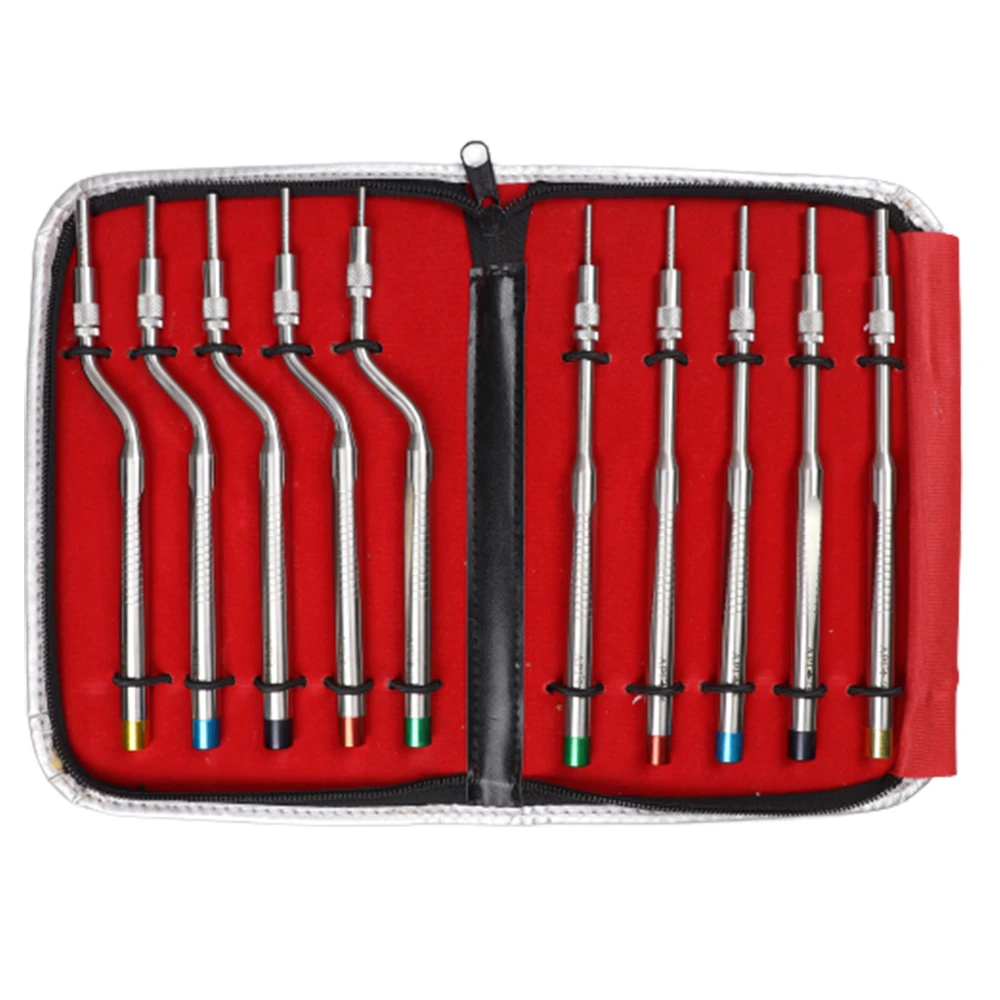 Api+ Osteotomes Concave With Stoppers Set of 10