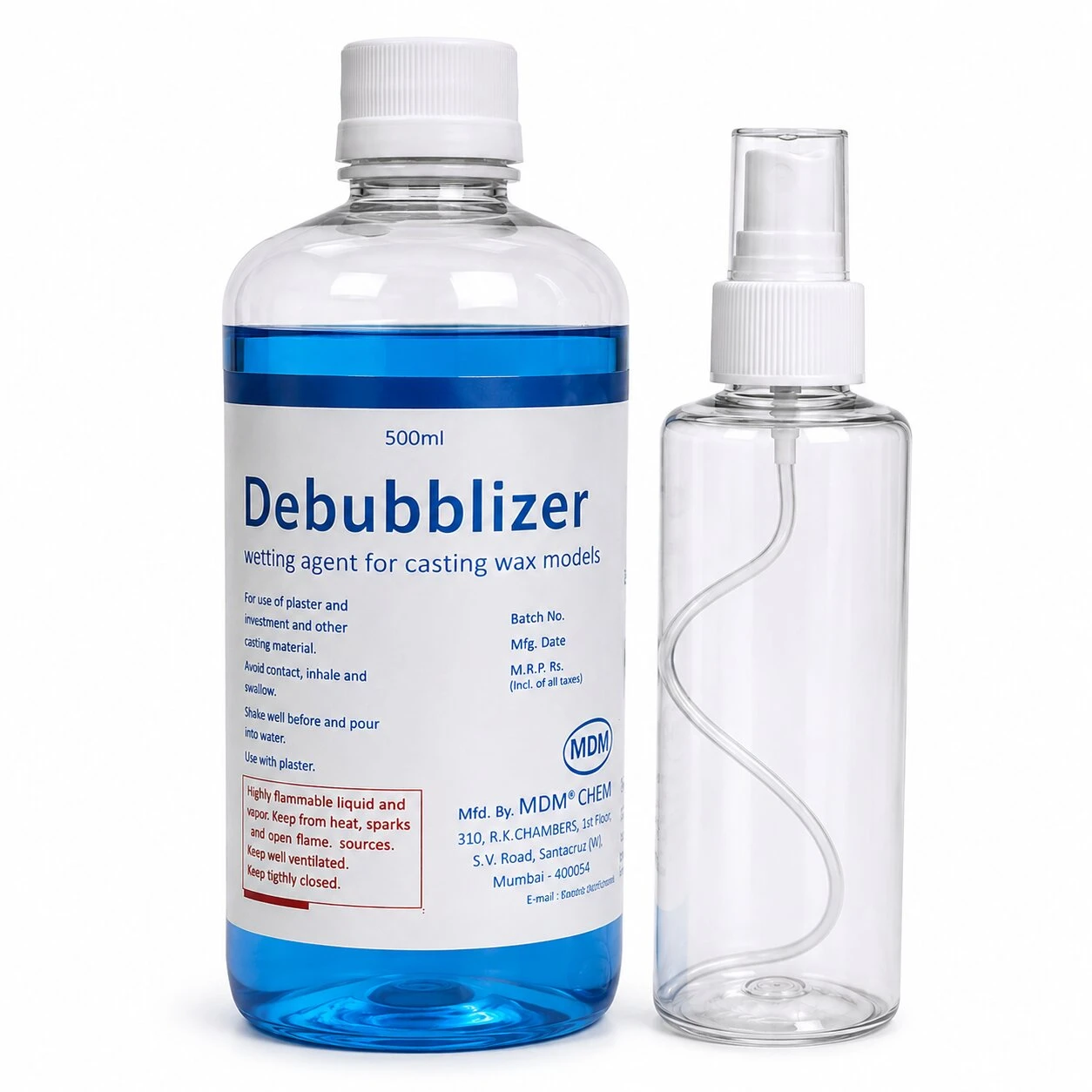 MDM Debubblizer With Spray Bottle