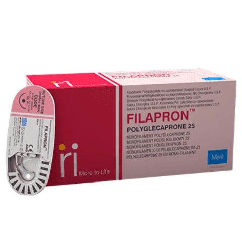 Meril Filapron #4-0 Polyglecaprone 25 Suture