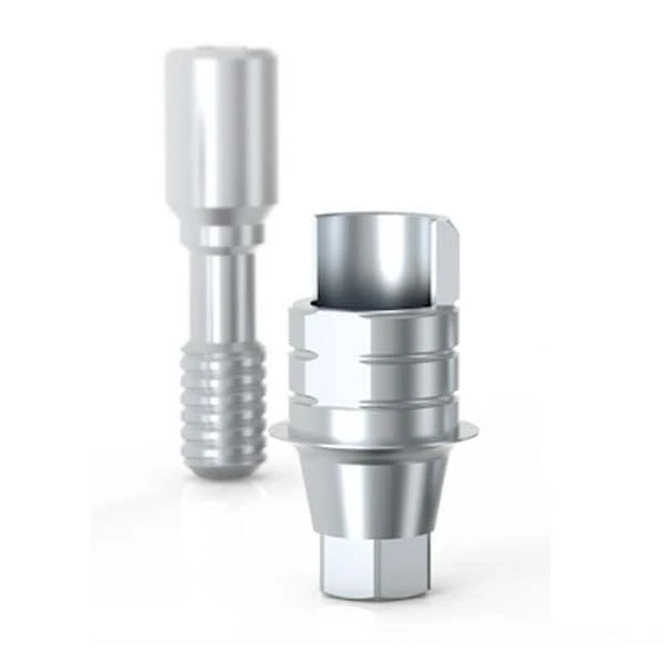 Mediden Nobel Biocare Active NP Compatible Titanium Ti-base Abutment With Screw 4mm - Hex (TB-H-46)
