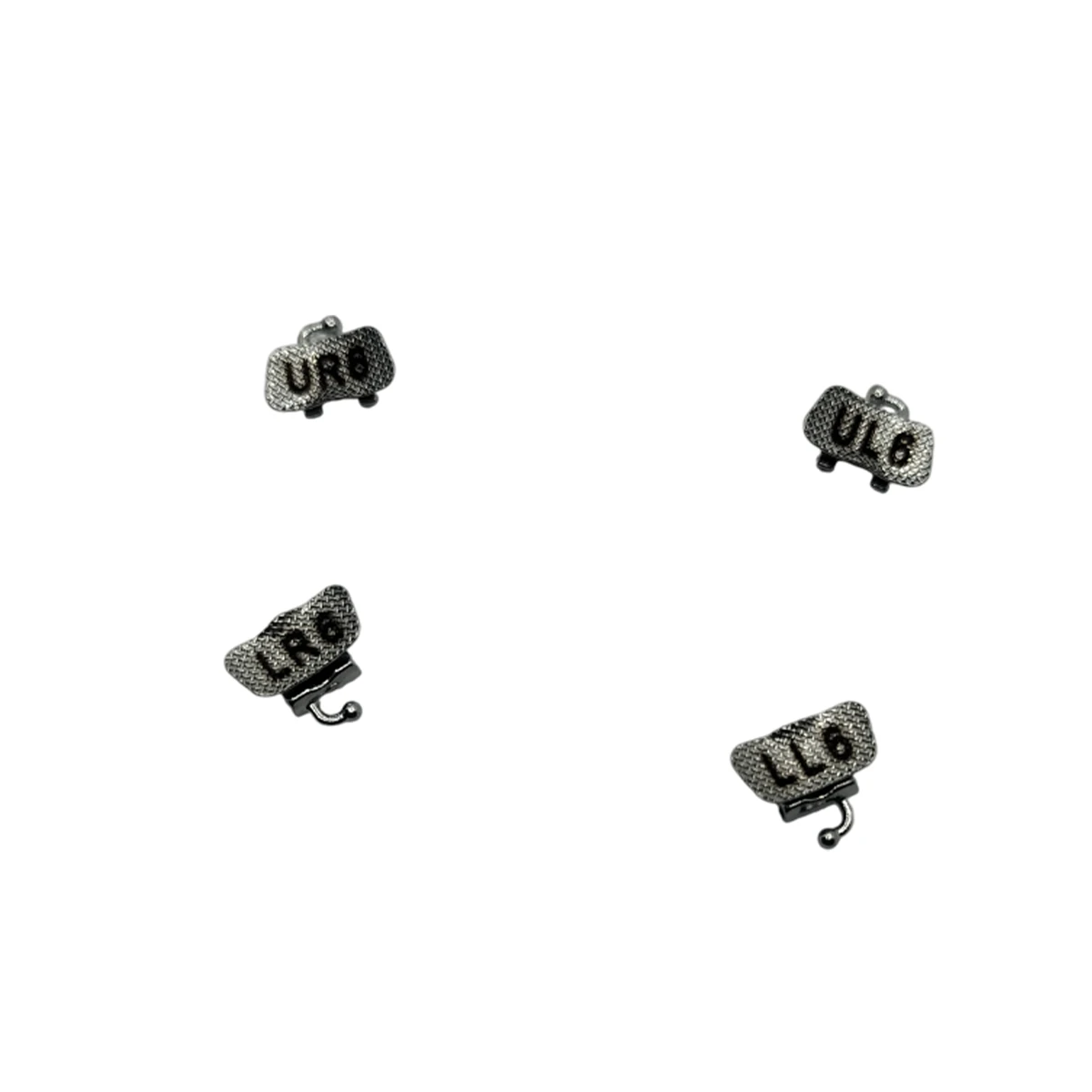 OSL 1st Molar Bondable Buccal Tubes MBT 0.022 (Pack Of 4)