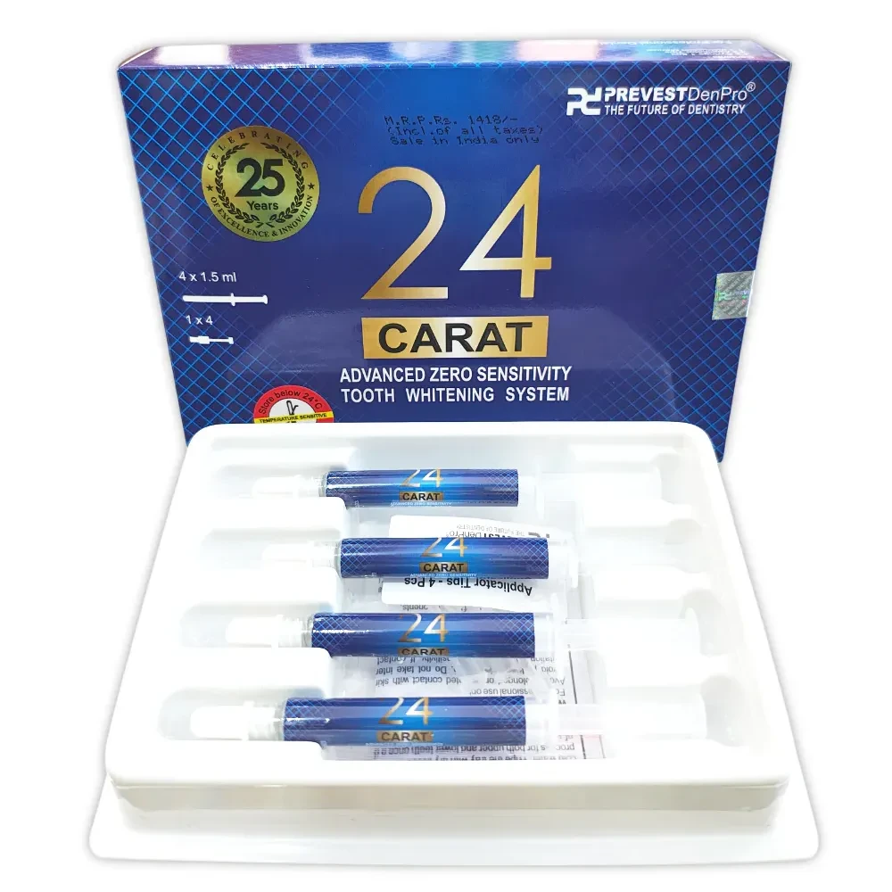 Prevest 24 Carat Bleaching Kits & Refills