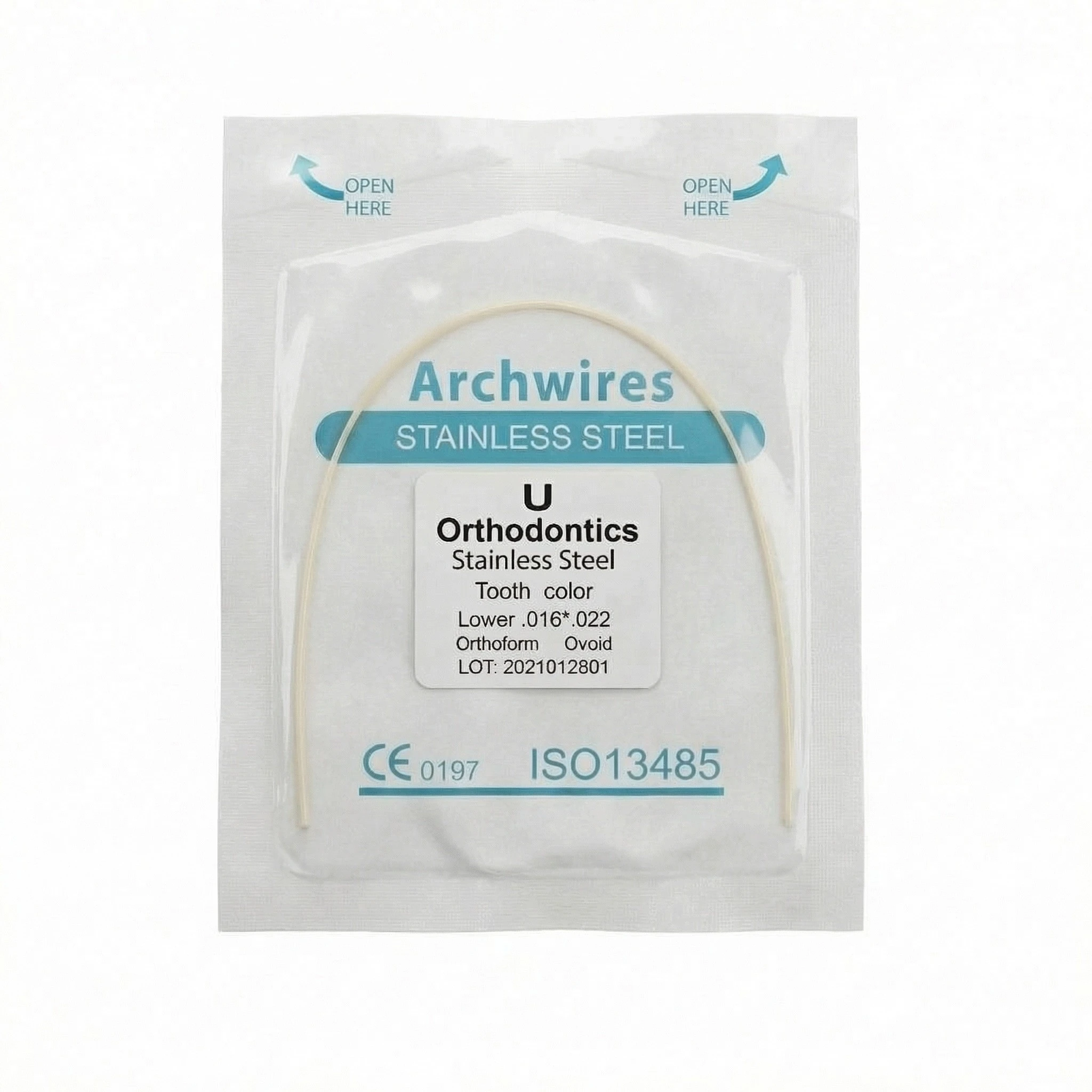 U Ortho SS Tooth Color Wire - Rectangular