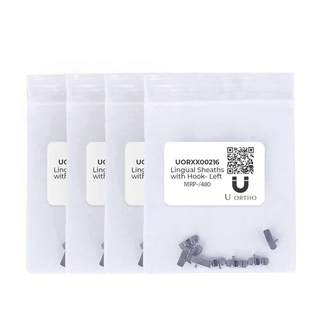 U ortho Lingual Sheaths with Hooks