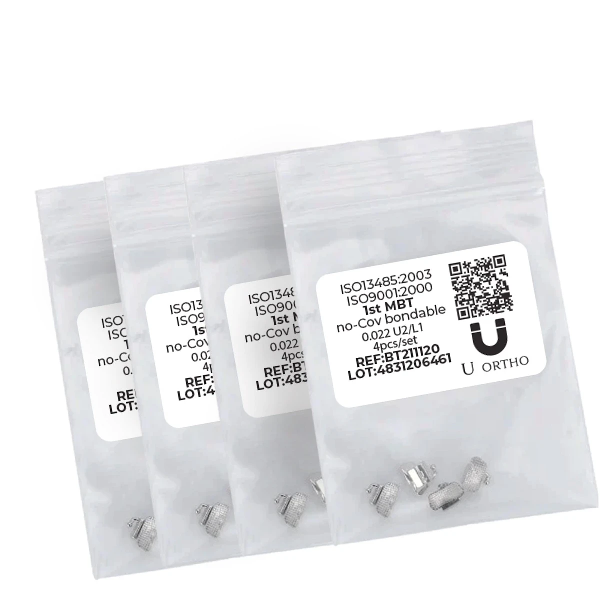 U Ortho Bondable Buccal Tubes - 1st Molar MBT 0.022 - U1/L1