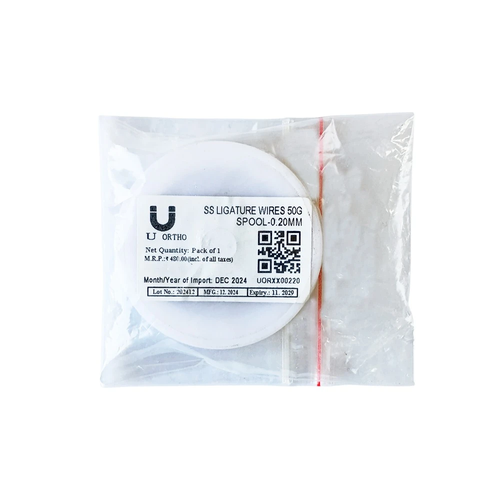 U Ortho SS Ligature Wires 50g Spool